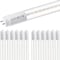 Luxrite T8 LED Tube Light Bulbs 13W (32W Equivalent) 1900LM 3000K Soft White Type A+B G13 Base 12-Pack LR34195-12PK - alternate 1